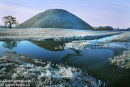 Icy Morning at Silbury Hill, Wiltshire, UK