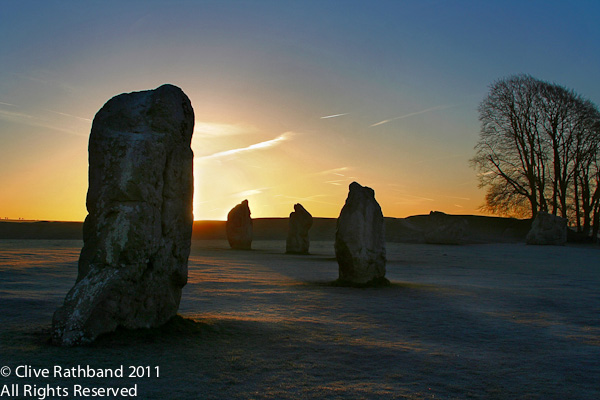 Avebury Stone Circle at Sunrise